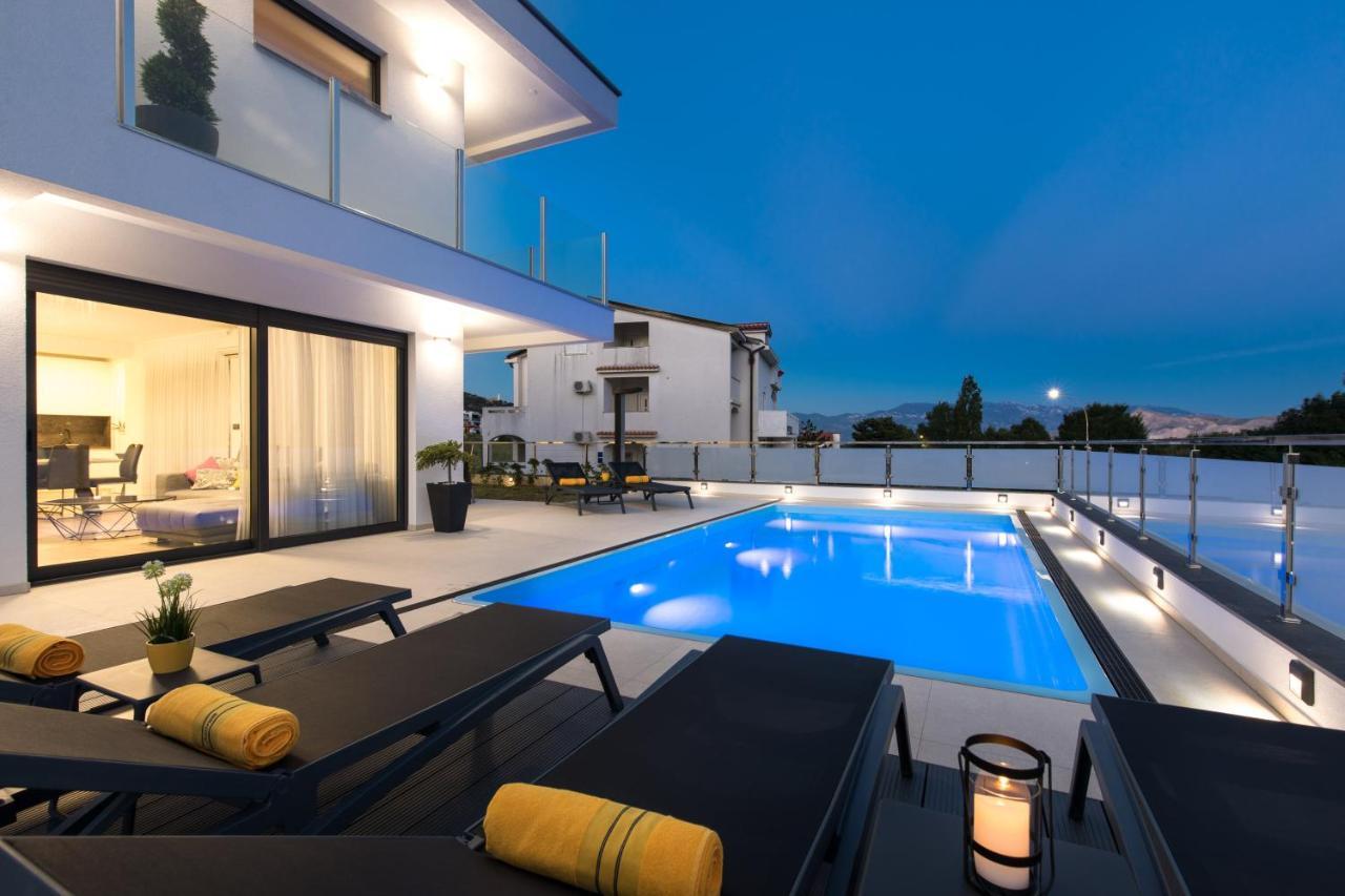 Villa Supernus With Heated Pool Baška Eksteriør bilde