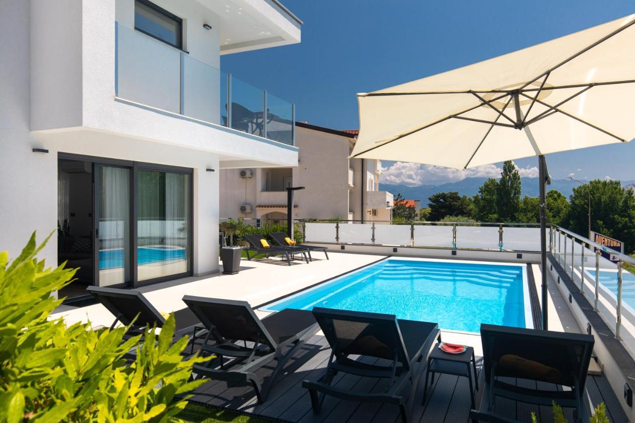 Villa Supernus With Heated Pool Baška Eksteriør bilde