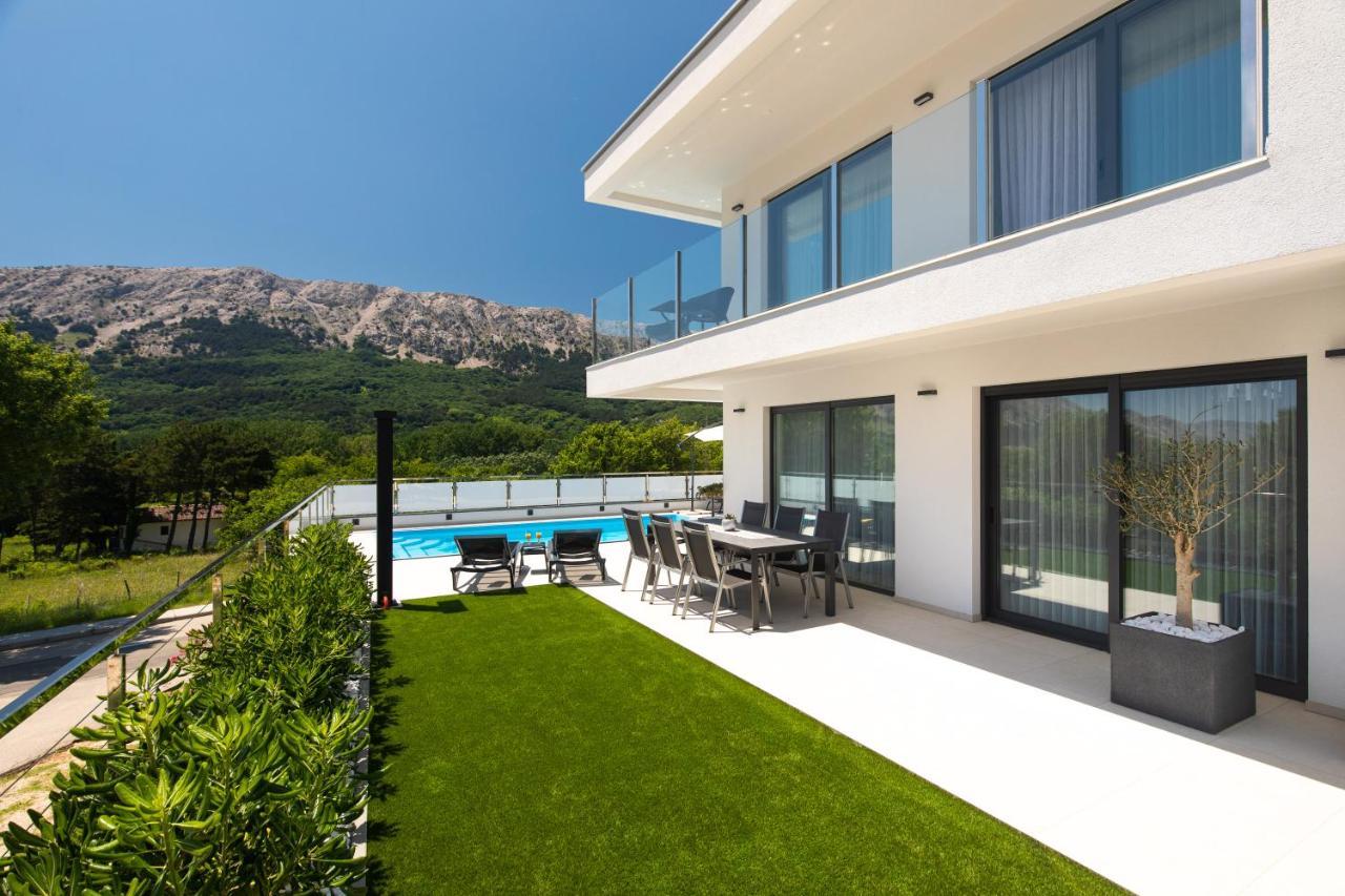 Villa Supernus With Heated Pool Baška Eksteriør bilde