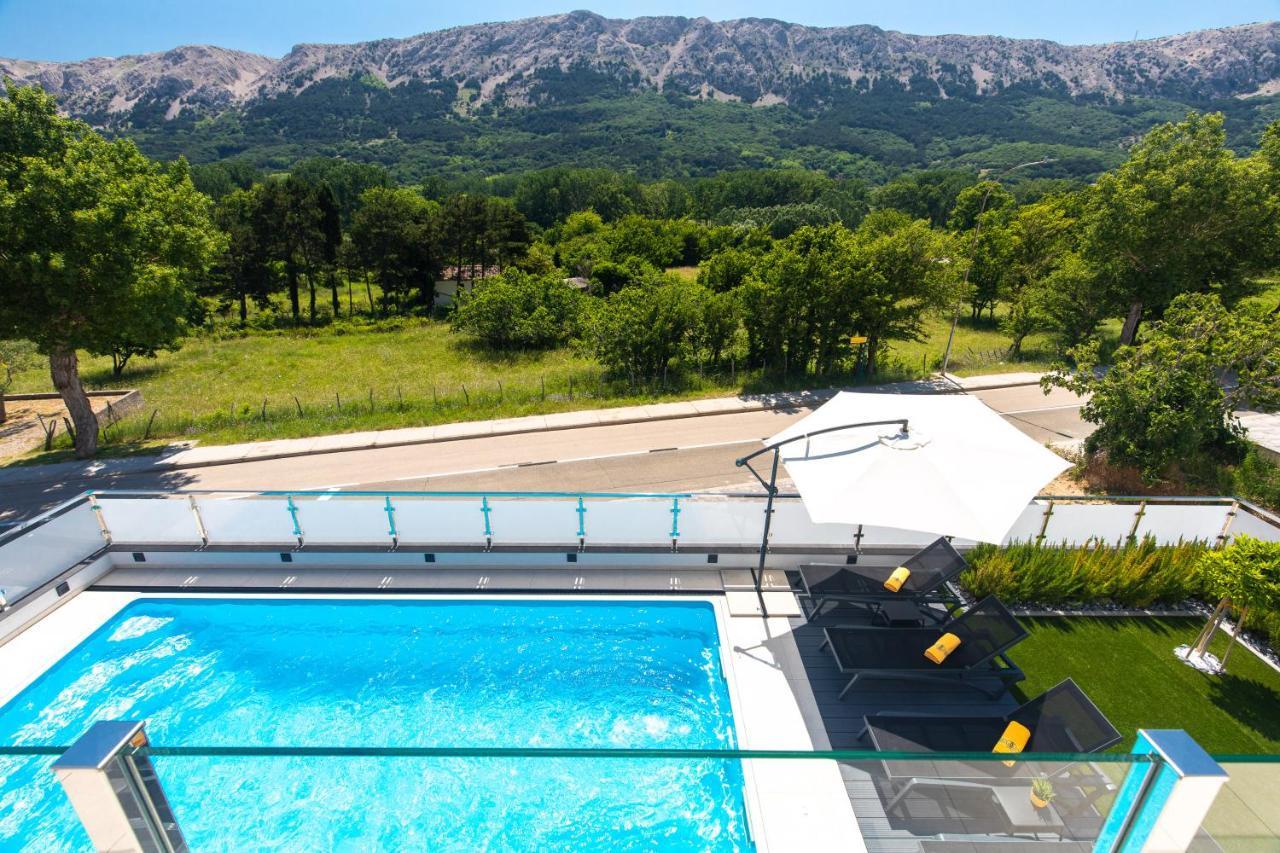 Villa Supernus With Heated Pool Baška Eksteriør bilde