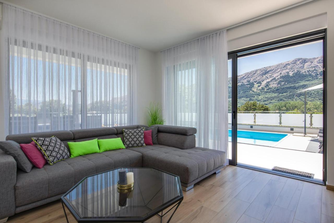 Villa Supernus With Heated Pool Baška Eksteriør bilde