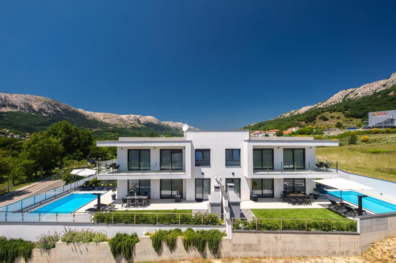 Villa Supernus With Heated Pool Baška Eksteriør bilde