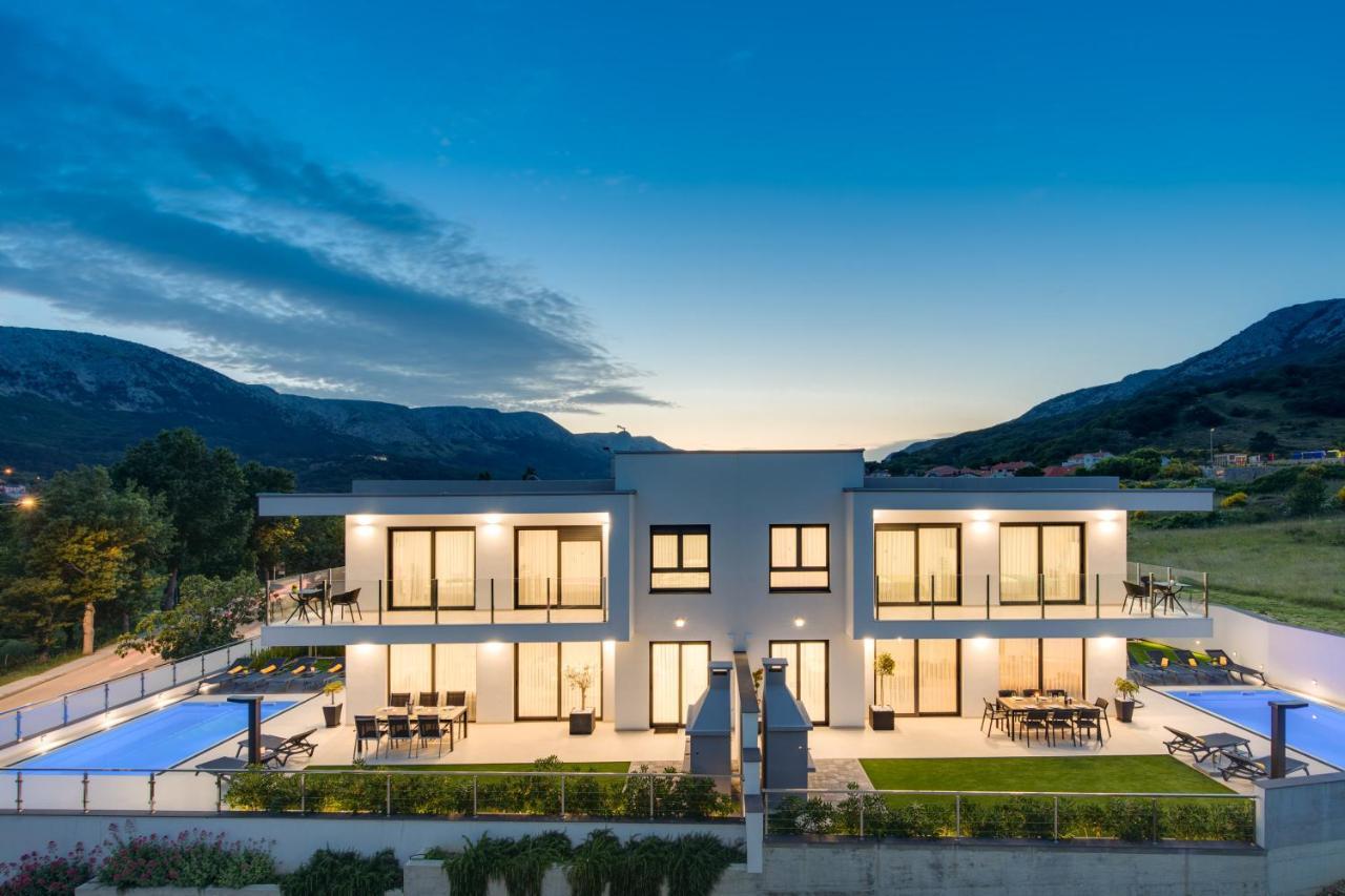 Villa Supernus With Heated Pool Baška Eksteriør bilde