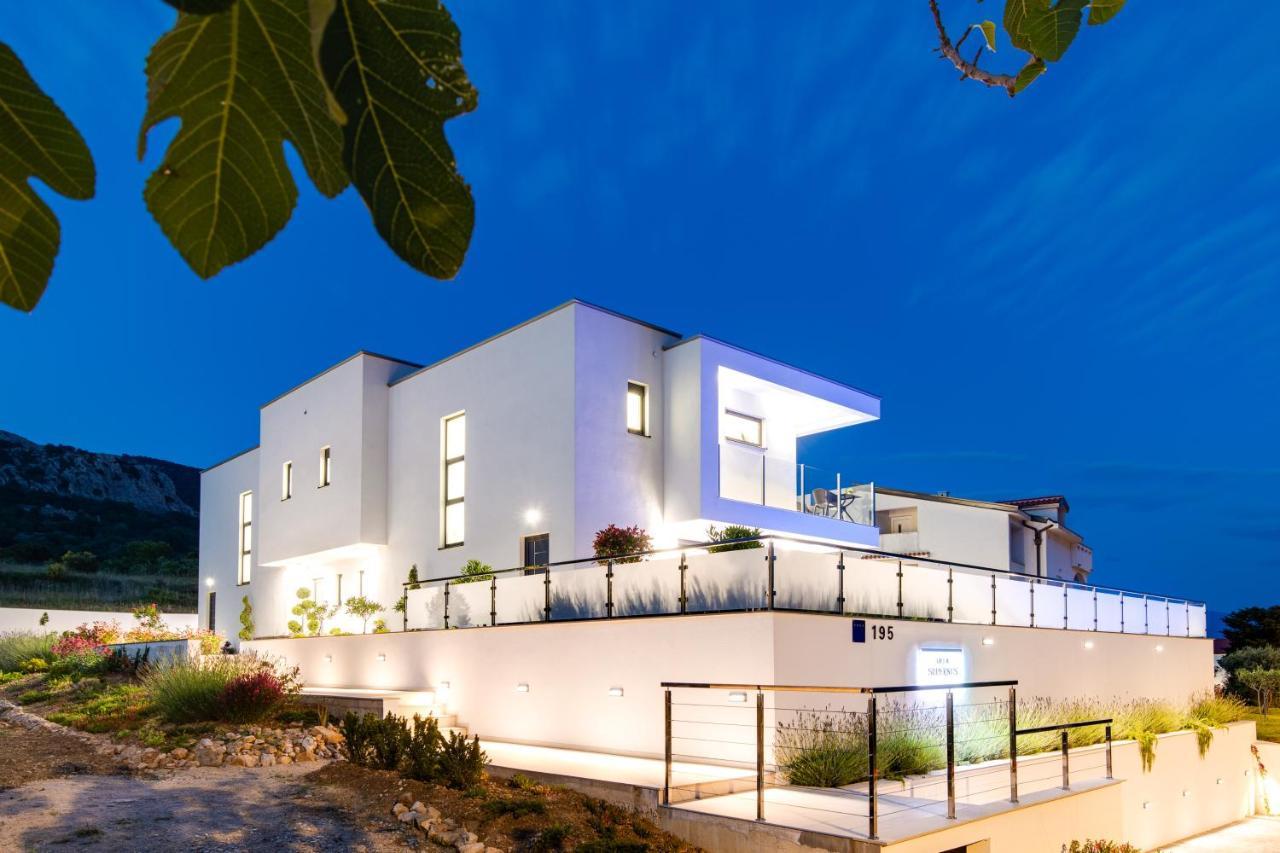 Villa Supernus With Heated Pool Baška Eksteriør bilde